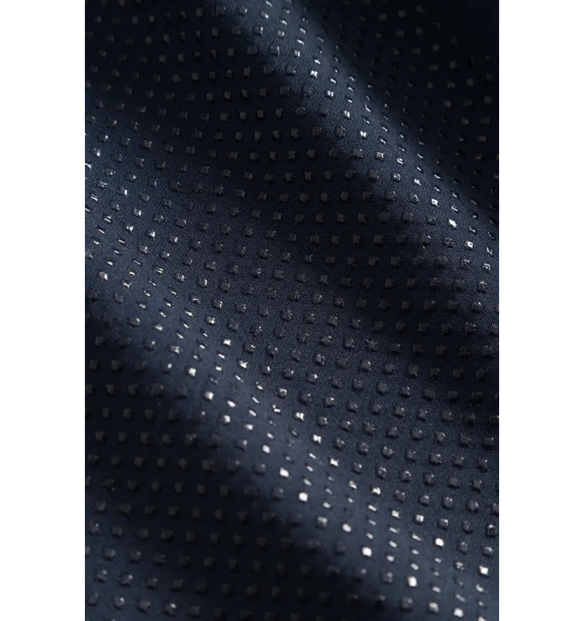 Legginsy jeździeckie zimowe Thermo granat 32
