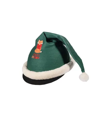 Nakładka świąteczna na kask jeździecki HKM X-Mas granatowa