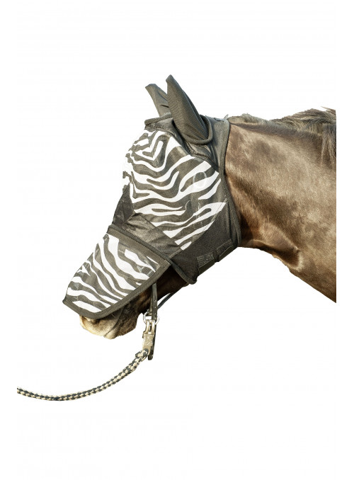 Maska dla konia w Zebrę 