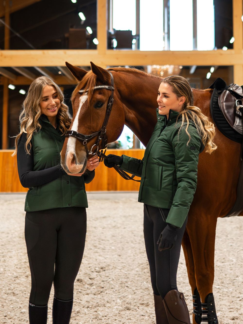 kurtka jeździecka 2w1