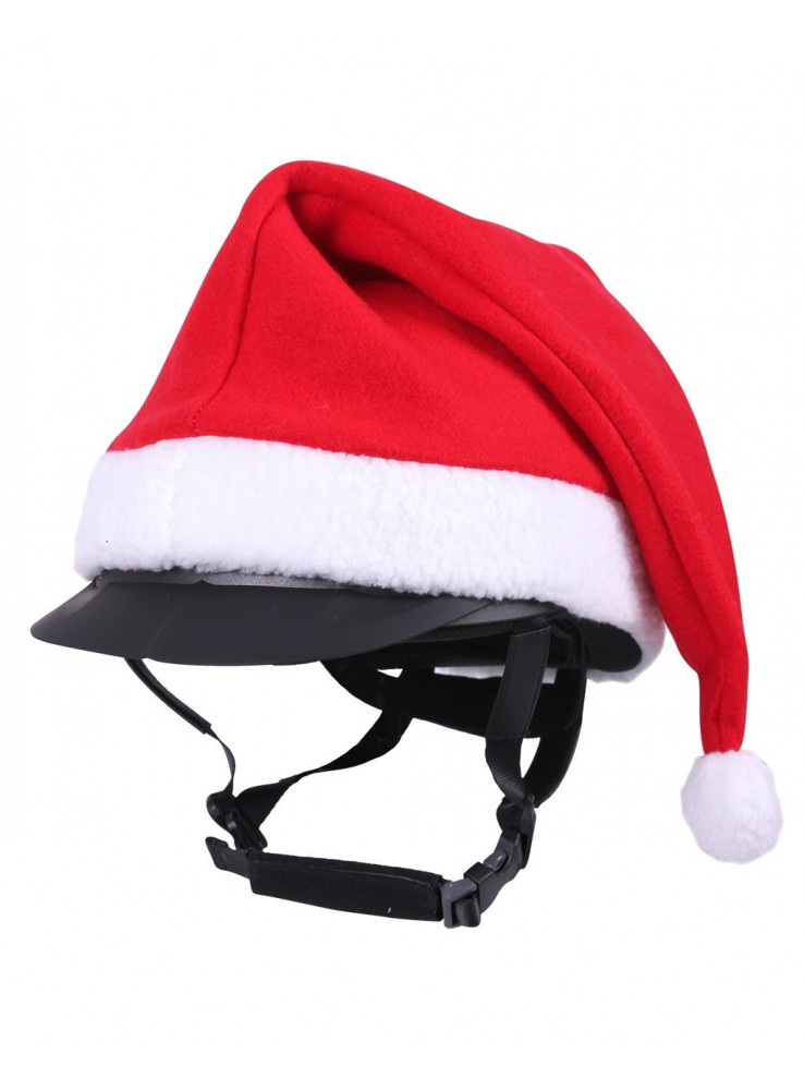czapka świąteczna na kask