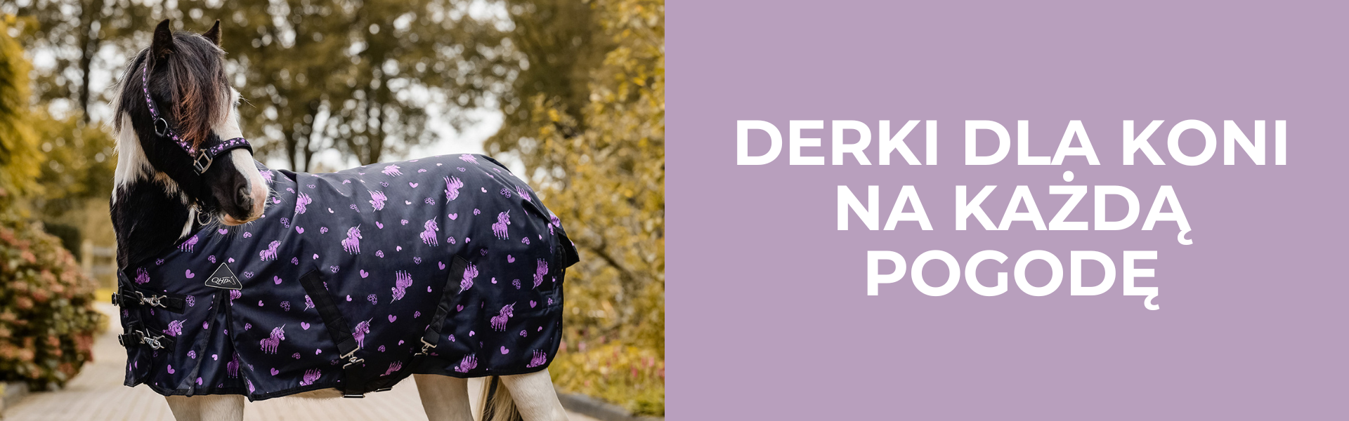 Wybierz derkę dopasowaną do pogody i potrzeb Twojego konia.